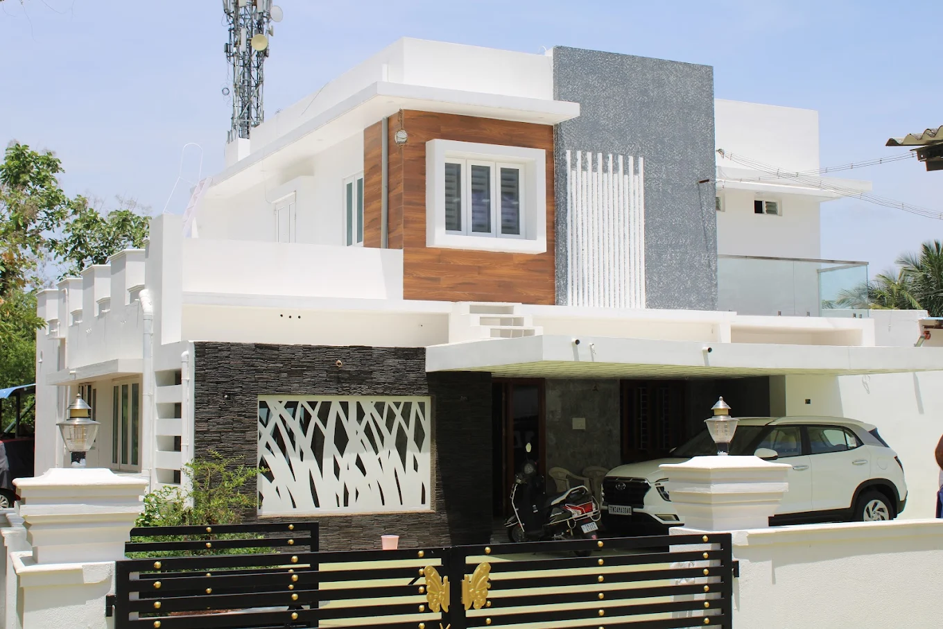 Modern Villa Construction Sankari - VSV Construction House Building Services